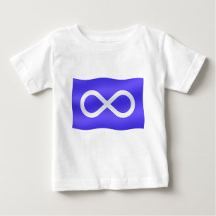 T-shirt Pour Bébé Chemise pour bébé de la Première nation Metis Drap
