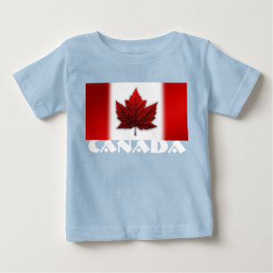 T-shirt Pour Bébé Chemise pour bébé Drapeau du Canada Cadeaux de voy