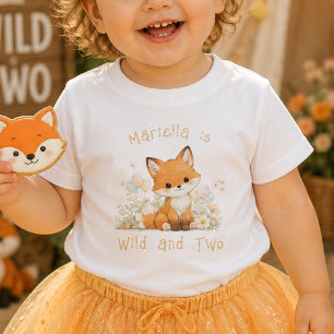 T-shirt Pour Bébé Chemise pour bébé pour le 2e anniversaire avec nom