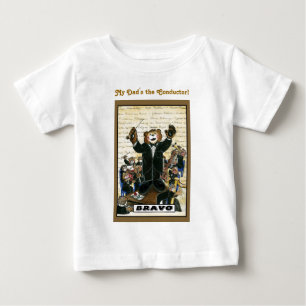 T-shirt Pour Bébé Chemise pour Child de chef d'orchestre/de