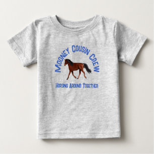 T-shirt Pour Bébé Chemise pour enfants Cousin Crew Horde