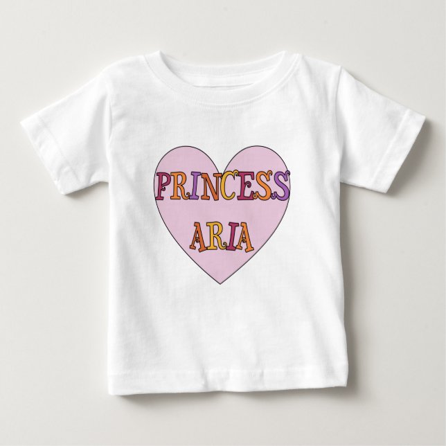 T-shirt Pour Bébé Chemise princesse Aria Toddler (Devant)