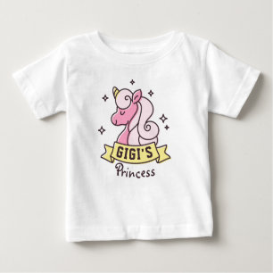 T-shirt Pour Bébé Chemise princesse fille de Gigi