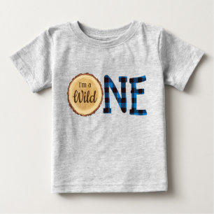 T-shirt Pour Bébé Chemise sauvage de bûcheron de bois