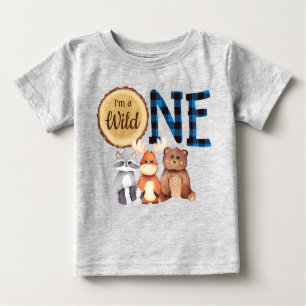 T-shirt Pour Bébé Chemise sauvage de bûcheron de bois
