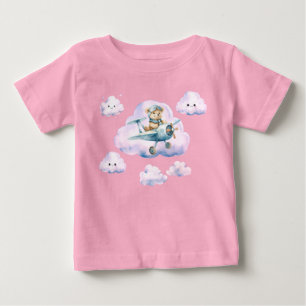 T-shirt Pour Bébé Chemise Skyward Soiree : Aventure de Nounours