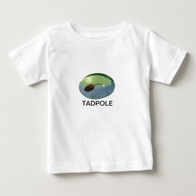 T-shirt Pour Bébé Chemise Têtard (Devant)