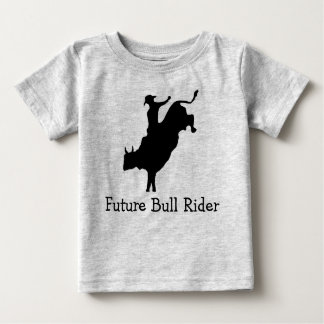 T-shirt Pour Bébé Chemise Toddler Future Bull Rider Long Sleeve T