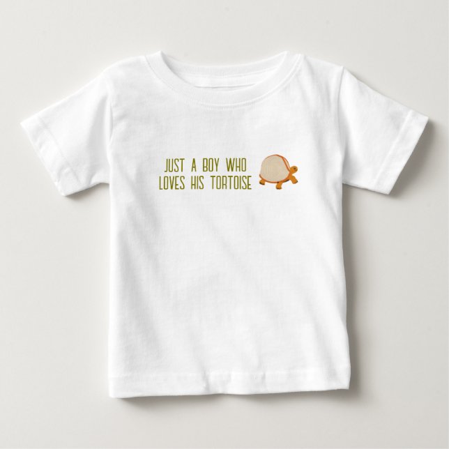 T-shirt Pour Bébé Chemise tortue pour enfants (Devant)