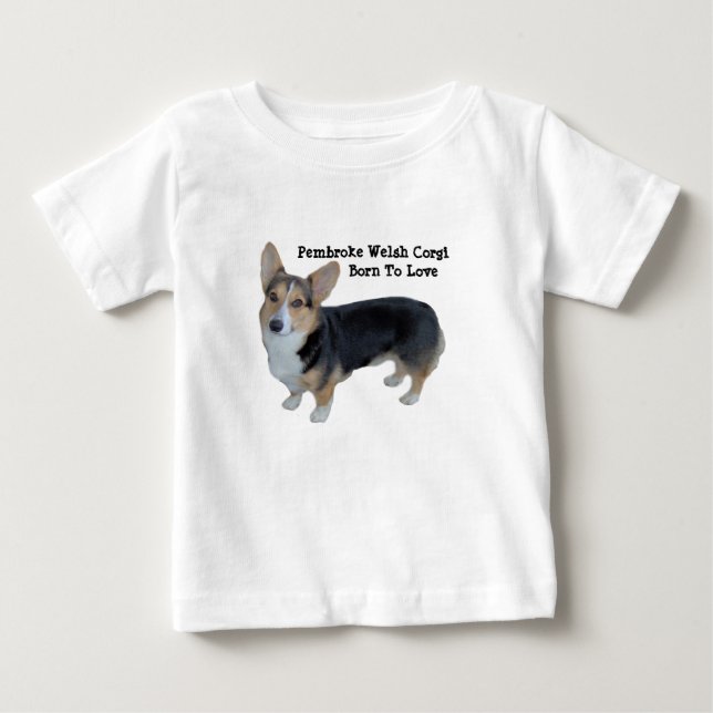 T-shirt Pour Bébé Chemise unisexe d'enfant en bas âge émouvant de (Devant)