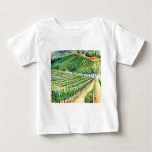 T-shirt Pour Bébé Chemise vinicole californienne