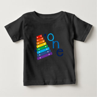 T-shirt Pour Bébé Chemise Xylophone de premier anniversaire