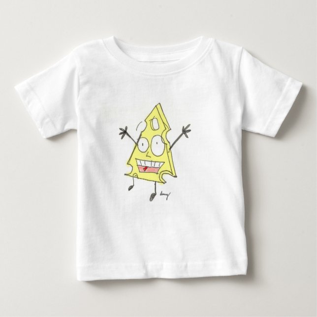 T-shirt Pour Bébé Chemises au fromage (Devant)