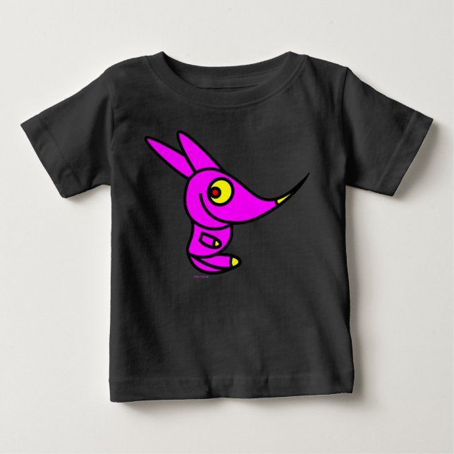 T-shirt Pour Bébé chemises bébé chiens drôles (Devant)