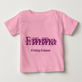T-shirt Pour Bébé Chemises de bébé d'Emma Name Clothing Company