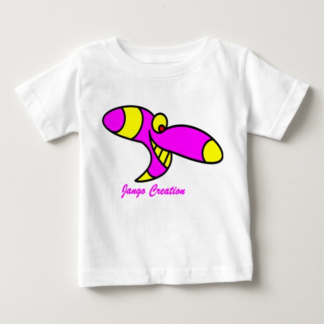 T-shirt Pour Bébé chemises drôles (Devant)