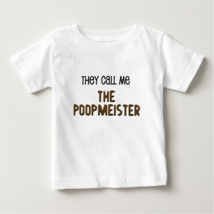 T-shirt Pour Bébé Chemises drôles de bébé de Poopmeister