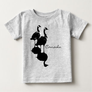 T-shirt Pour Bébé Chemises et bébés d'oie Canada Souvenirs Canada