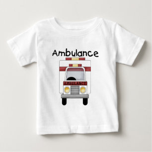 T-shirt Pour Bébé Chemises et cadeaux d'ambulance