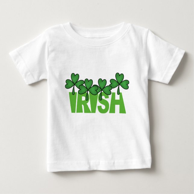 T-shirt Pour Bébé Chemises et cadeaux de la Saint-Patrick (Devant)