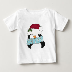 T-shirt Pour Bébé Chemises et cadeaux de Noël en pingouin