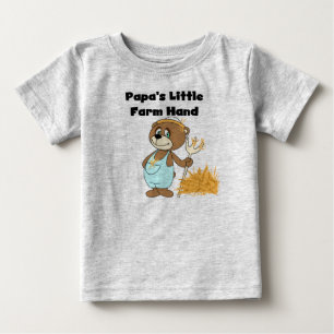 T-shirt Pour Bébé Chemises et cadeaux de petite ferme de Papa