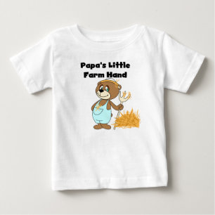 T-shirt Pour Bébé Chemises et cadeaux de petite ferme de Papa