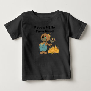T-shirt Pour Bébé Chemises et cadeaux de petite ferme de Papa