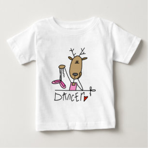 T-shirt Pour Bébé Chemises et Cadeaux de Renne Danseur