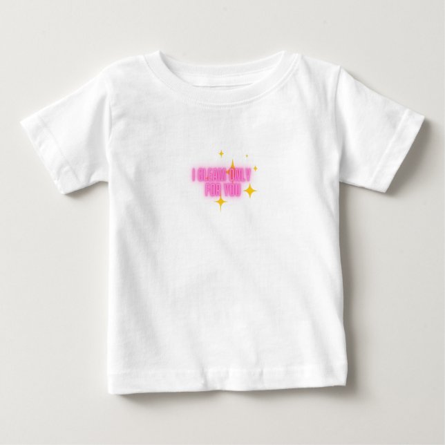 T-SHIRT POUR BÉBÉ CHEMISES GLEAM & BÉBÉ (Devant)