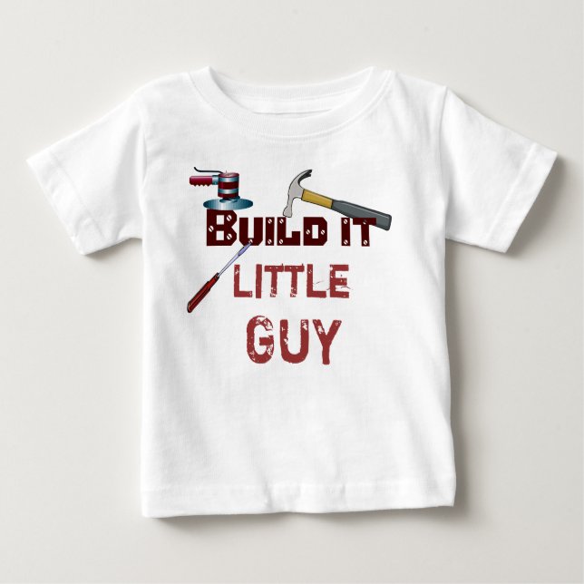 T-shirt Pour Bébé Chemises jumelles père et fils personnalisées (Devant)