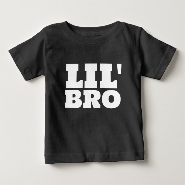T-SHIRT POUR BÉBÉ CHEMISES POUR PETIT FRÈRE ENFANT BÉBÉ (Devant)