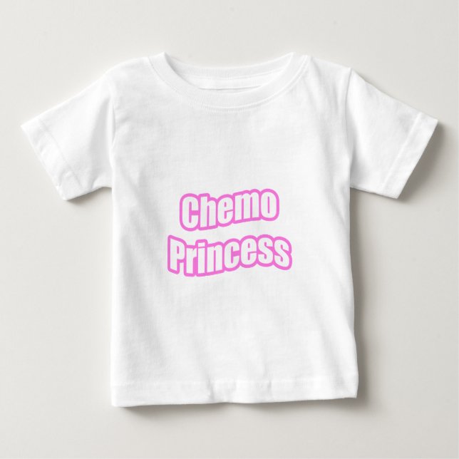 T-shirt Pour Bébé Chemo Princess (Devant)