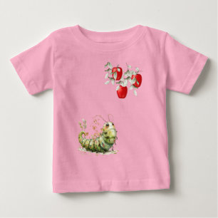 T-shirt Pour Bébé Chenille Mignonne