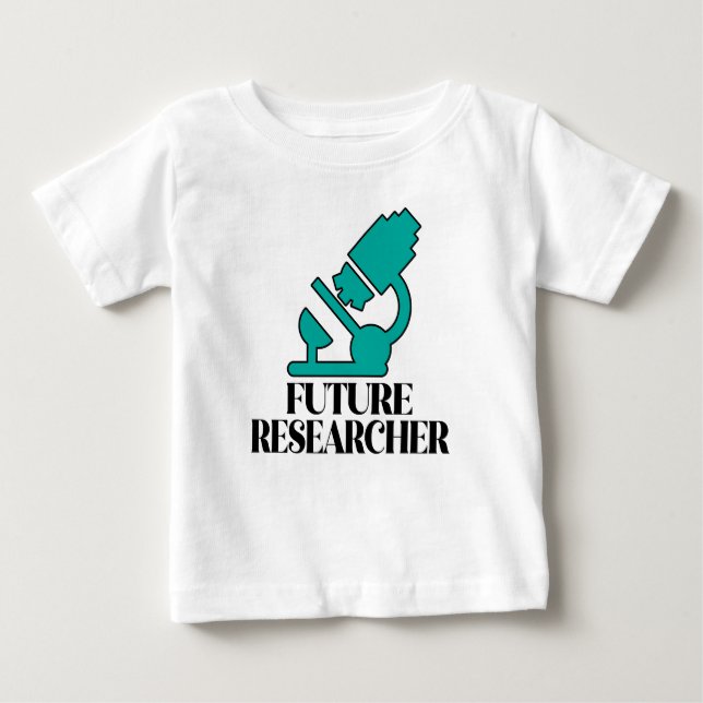 T-shirt Pour Bébé Chercheur scientifique à l'avenir (Devant)