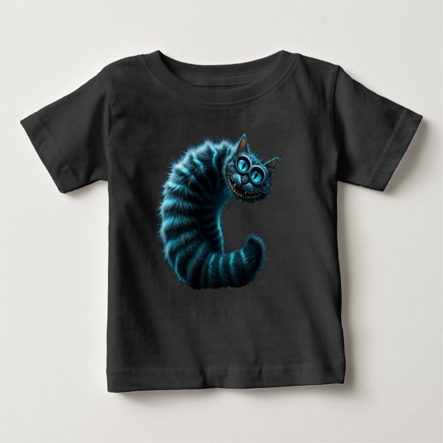 T-shirt Pour Bébé Cheshire Cat (Devant)