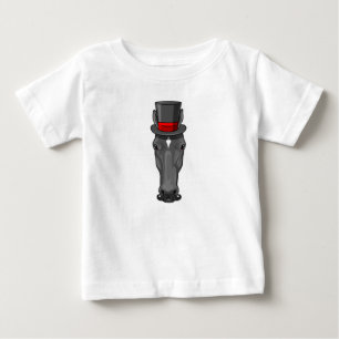 T-shirt Pour Bébé Cheval avec Cylindre