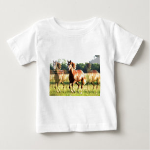 T-shirt Pour Bébé Cheval de course