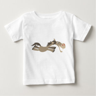 T-Shirt pour bébé Cheval en Cartoon Doux