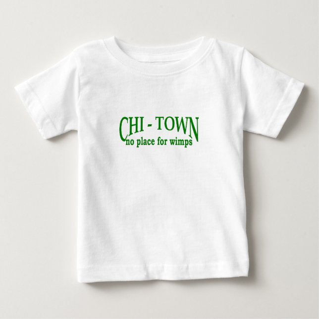 T-shirt Pour Bébé CHI-Town (Devant)