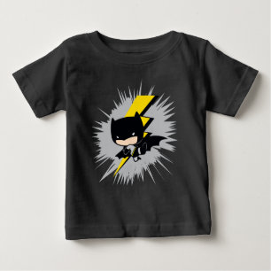T-shirt Pour Bébé Chibi Batman Lightning Kick