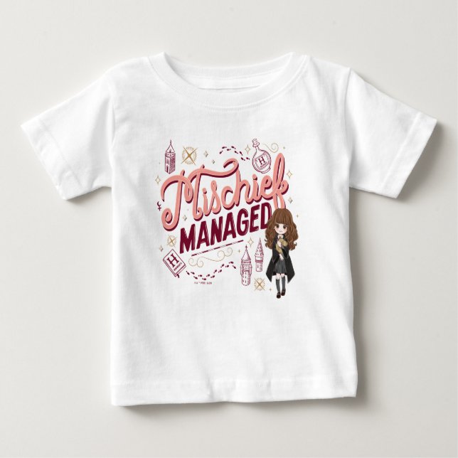 T-shirt Pour Bébé Chibi Hermione "Le mal géré" (Devant)