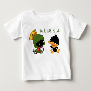 T-shirt Pour Bébé Chibi MARVIN LE MARTIAN™ & DAFFY DUCK™