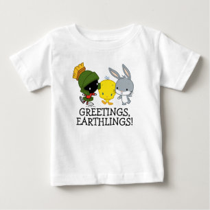 T-shirt Pour Bébé Chibi MARVIN THE MARTIAN™, TWEETY™ & BUGS BUNNY™
