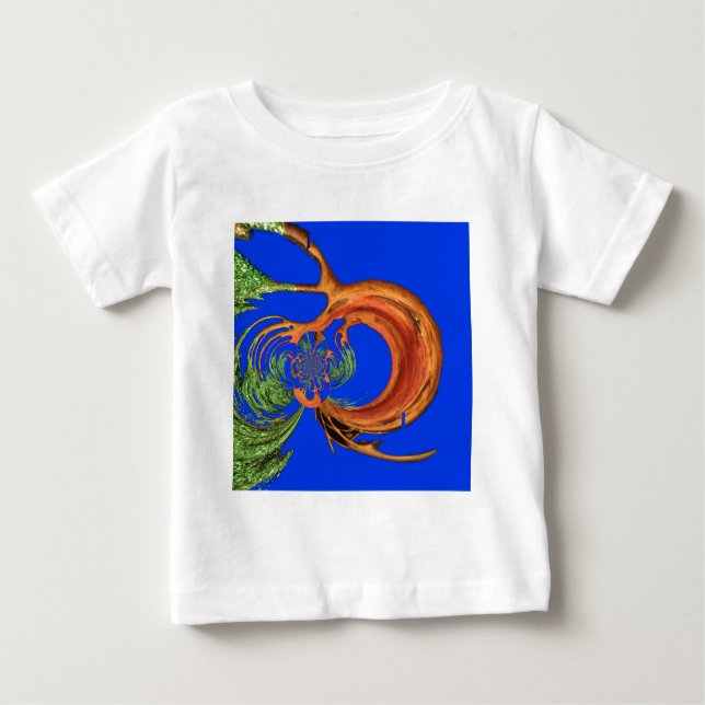 T-shirt Pour Bébé Chic Round Hakuna Matata Navy Blue Collection (Devant)
