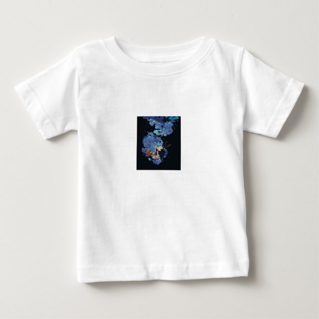 T-shirt Pour Bébé Chica al vacío (Devant)