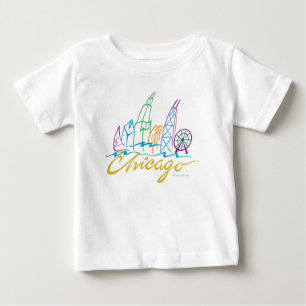 T-shirt Pour Bébé Chicago