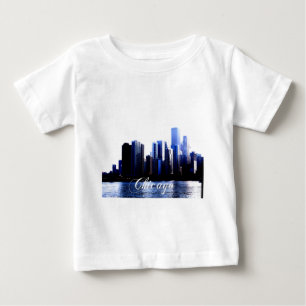 T-shirt Pour Bébé Chicago Illinois