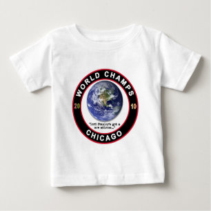 T-SHIRT POUR BÉBÉ CHICAGO WORLD CHAMPS