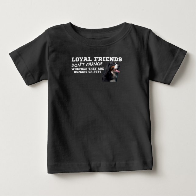T-shirt Pour Bébé chien (Devant)